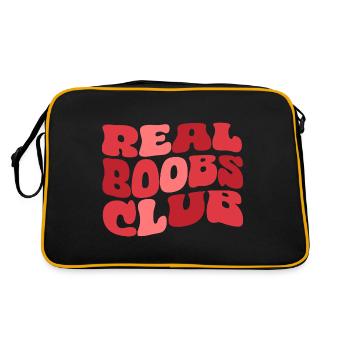 Real Boobs Club - Retro Bag - black/gold - Back