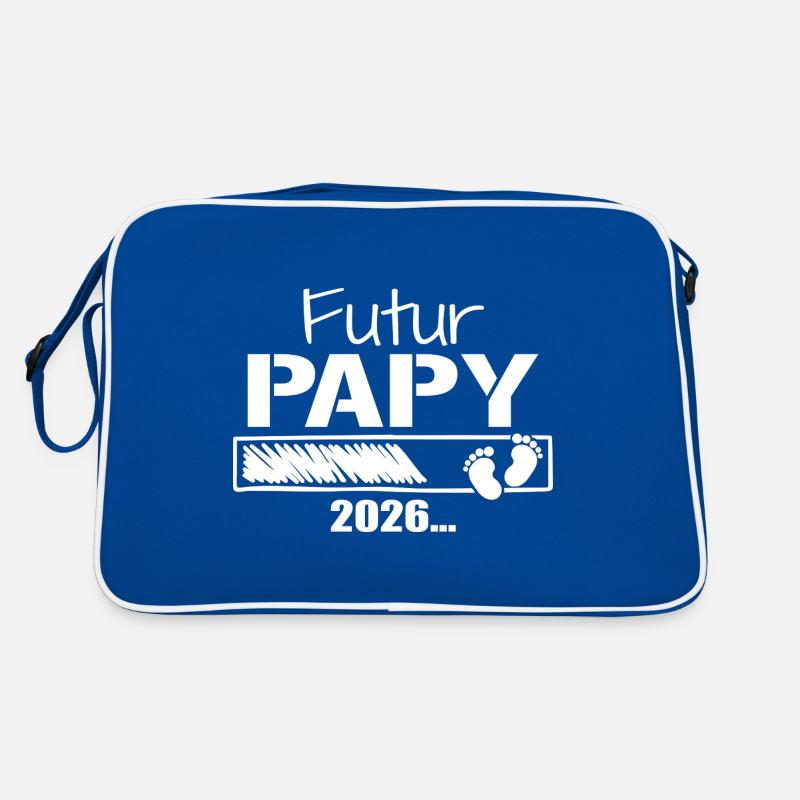 Zukünftiger Opa 2026 Geschenk, der bald Opa sein wird Retro Tasche