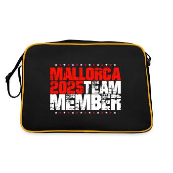 Majorque 2025 Équipe - Sac Retro - noir/or - Dos
