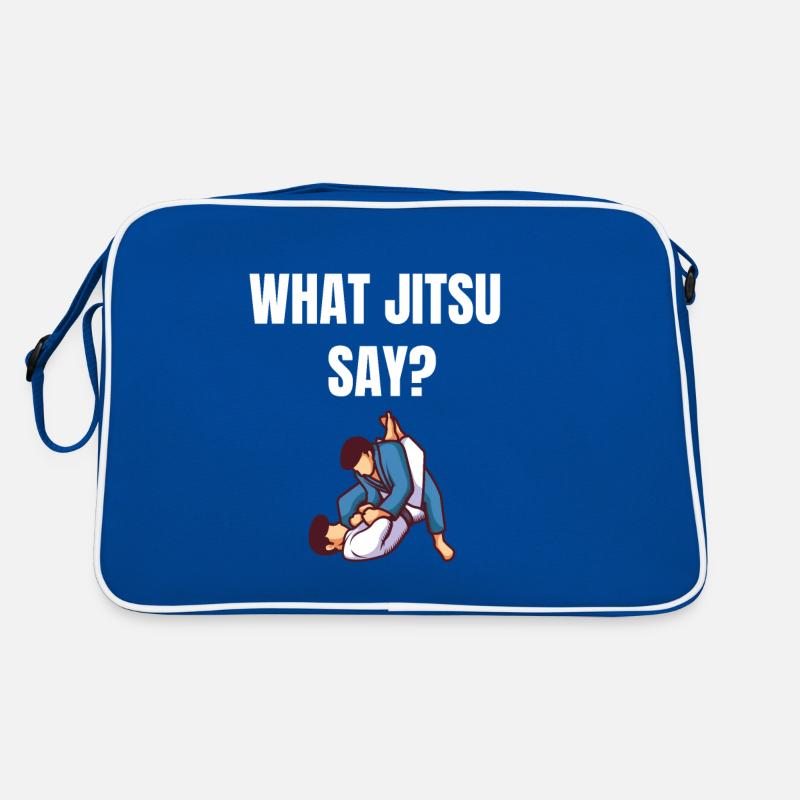 Jiu Jitsu Geschenk Retro Tasche