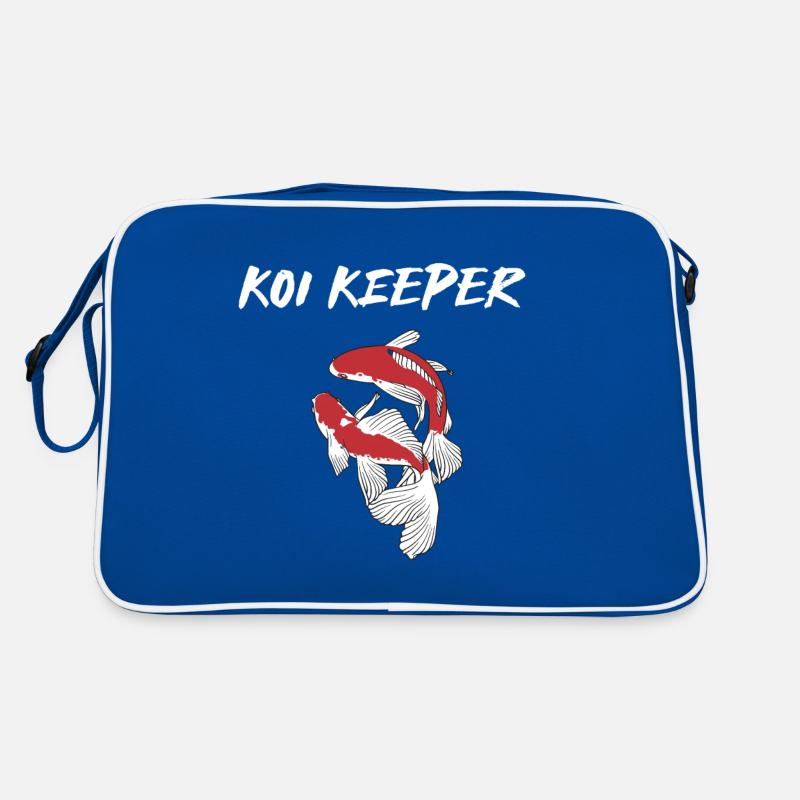 Koi Carpes Koi Keeper Koi Fish Sac Retro