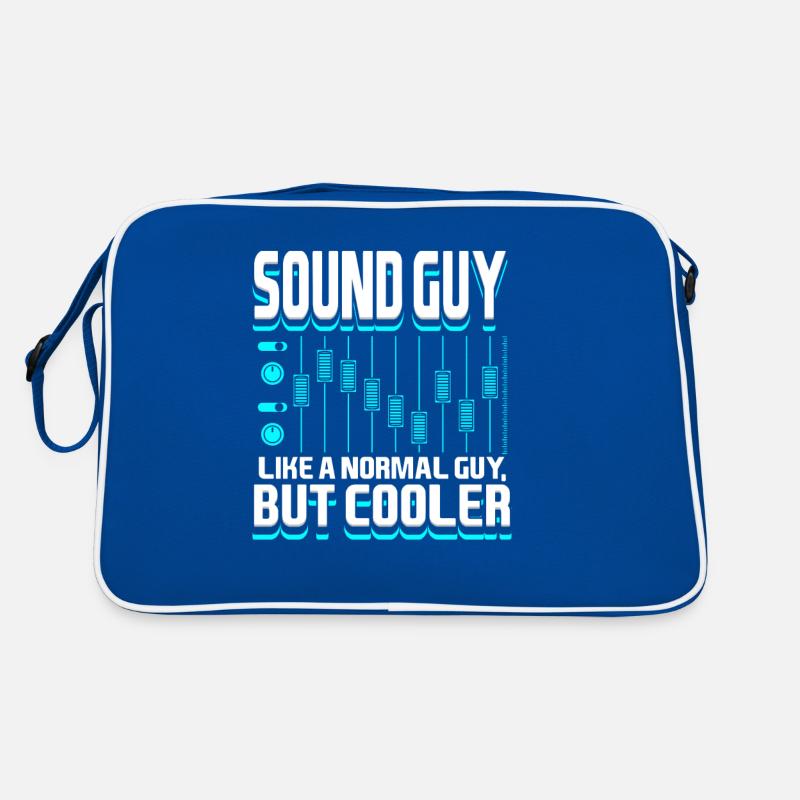 Sound Guy Like A Normal Guy But Coole Tontechniker Retro Tasche