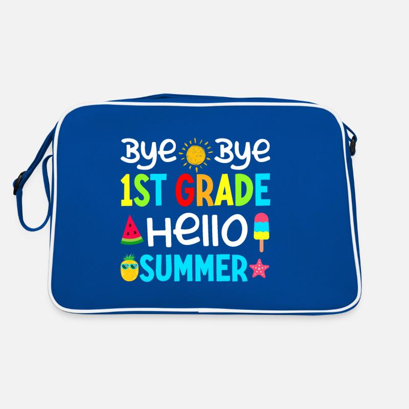 Bye Bye 1St Grade Hello Summer Retro Bag
