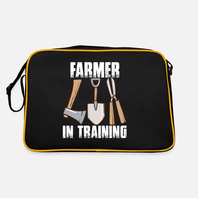 Farmer In Training Farm Farming Funny Farmer Retro Bag