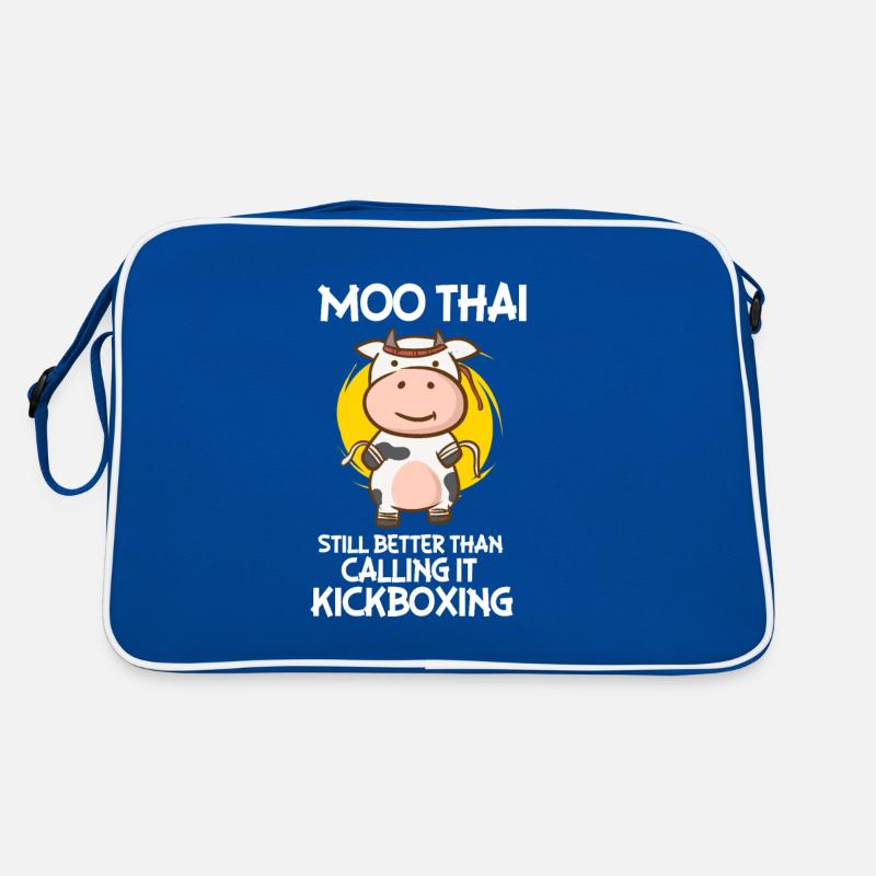 Moo Thai Still Better Than Calling It Kickboxing Retro Bag