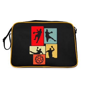Handball Retro Handballer - Sac Retro - noir/or - Dos