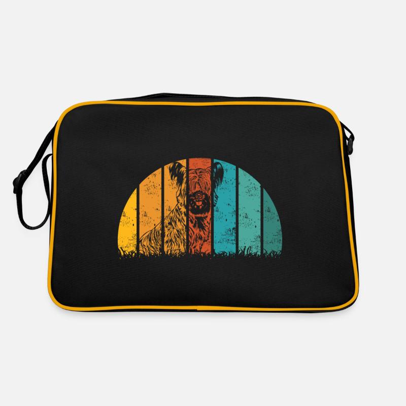 Skye Terrier Chien Vintage Rétro Sac Retro