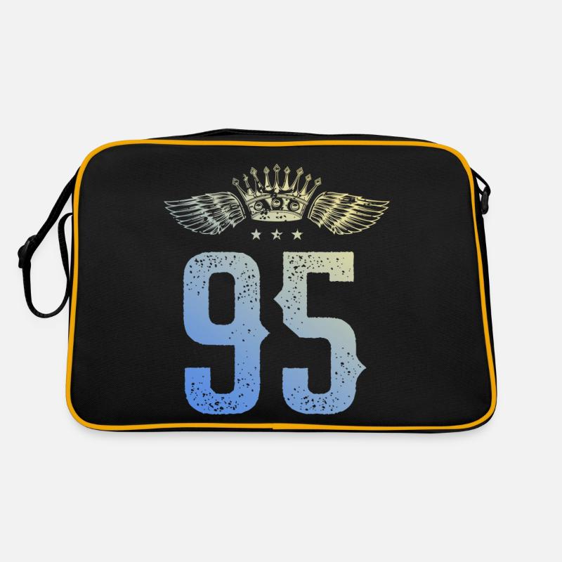 95 Couronne numérique Sac Retro