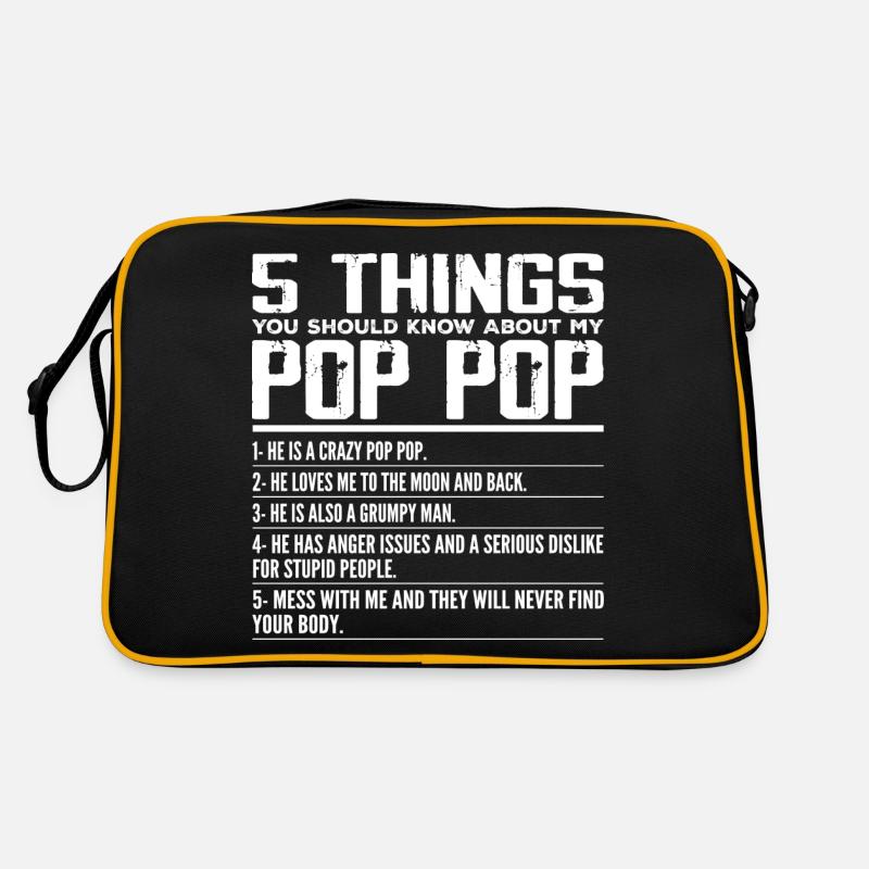 5 Things You Should Know About Pop Pop - Grandpa Sac Retro