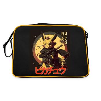 JAPAN ILLUSTRATION PERSONNAGE - Sac Retro - noir/or - Dos