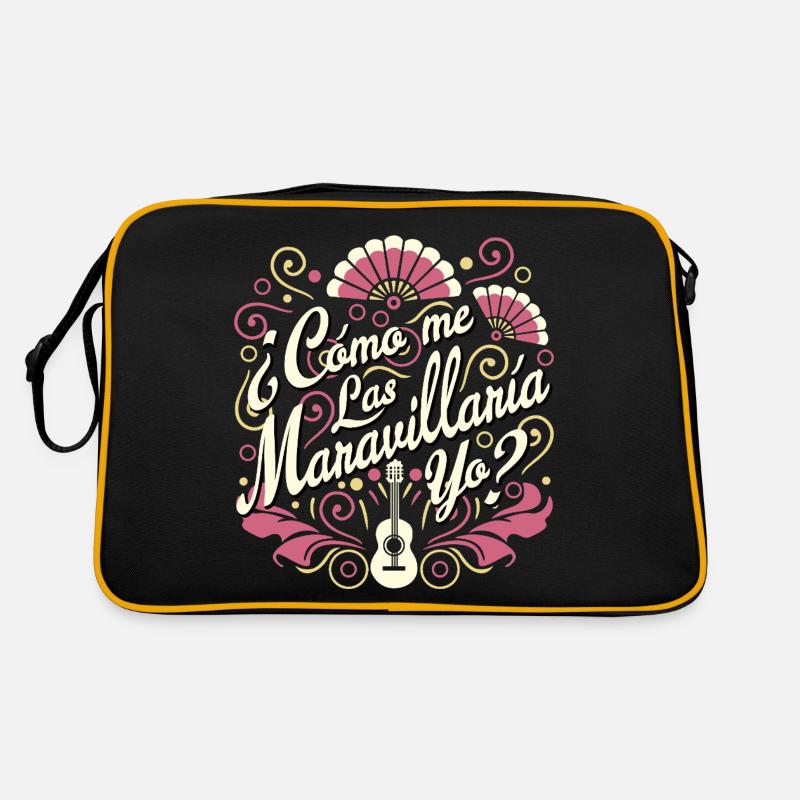 How I Would - Retro Bag - black/gold