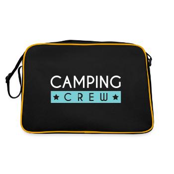 Équipe de camping - Sac Retro - noir/or - Dos