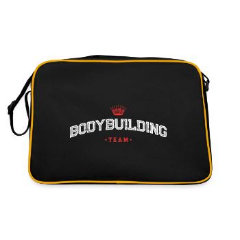Équipe de musculation - Sac Retro - noir/or - Dos