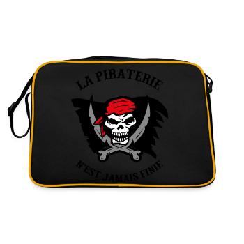 pirate - Sac Retro - noir/or - Dos