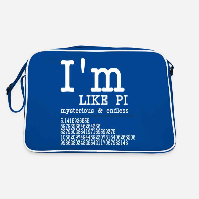 I'm like Pi - NERD Retro Tasche