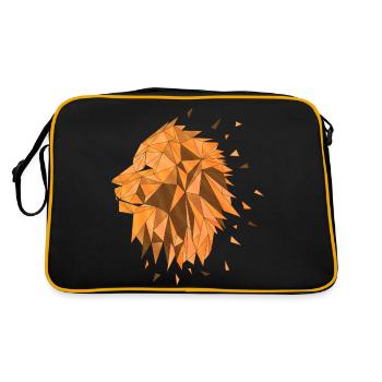 Lion - Sac Retro - noir/or - Dos