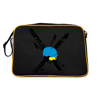 Free Ski Compilation - Retro Bag - black/gold - Back