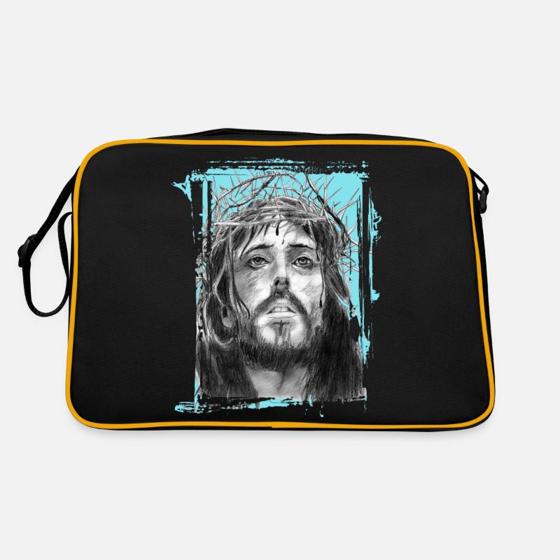 Jesus-Holy Mary Religion Retro Bag