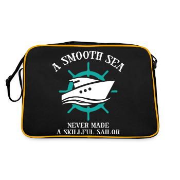 Smooth Sea Sailor - Retro Bag - black/gold - Back