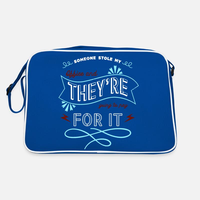 Cadeau Glitch Hacker Joke et WiFi gratuit Present Idea Sac Retro