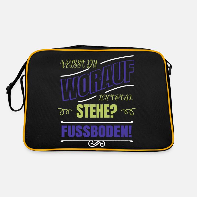 geschenkidee geburtstag plattenleger Retro Tasche