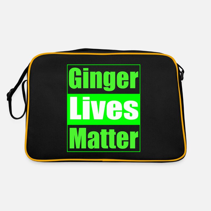 St. Patrick's Day Ginger Lives Matter Retro Tasche