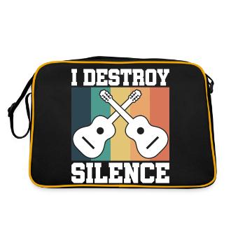 Guitar retro - Retro Bag - black/gold - Back