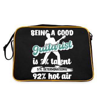 Guitarist - Retro Bag - black/gold - Back