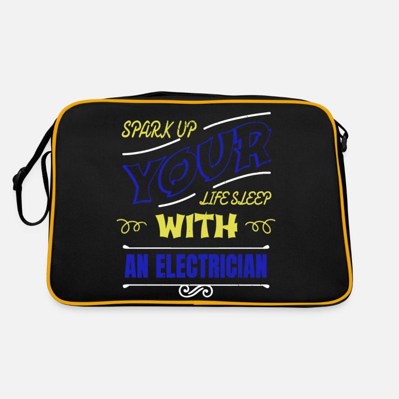Lineman Gift Light Electric Apprentice Humor Retro Bag