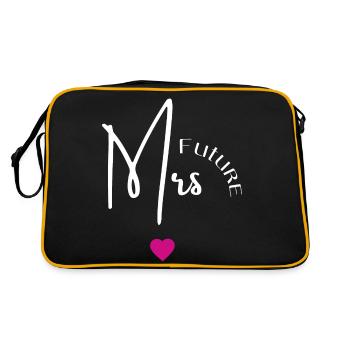 Future mrs - Sac Retro - noir/or - Dos