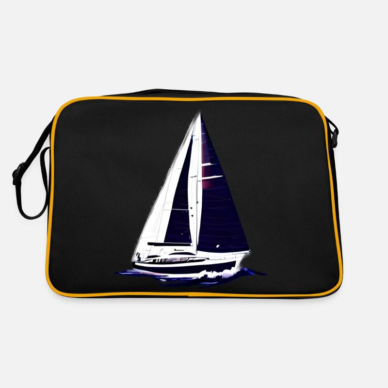 Sailing Sailing Ship Sailing Sailing Sailboat Retro Bag