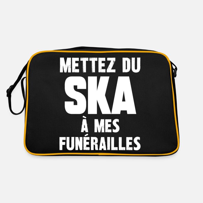 mettez du ska à mes funérailles Sac Retro