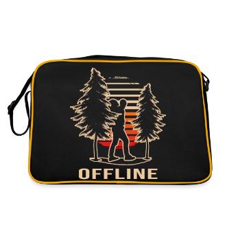 Randonnée « hors ligne » Trekking Hiking Trail Temps de randonnée - Sac Retro - noir/or - Dos