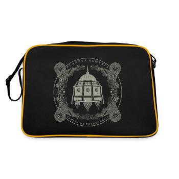 Hermitage Torregarcia spaceship - Retro Bag - black/gold - Back