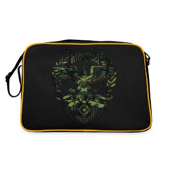Army Military Air Force Navy Marines Amérique États-Unis - Sac Retro - noir/or - Dos