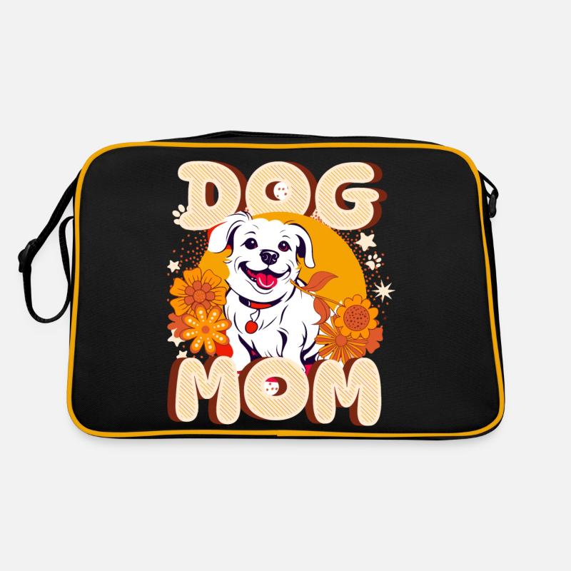 Maman chien Sac Retro