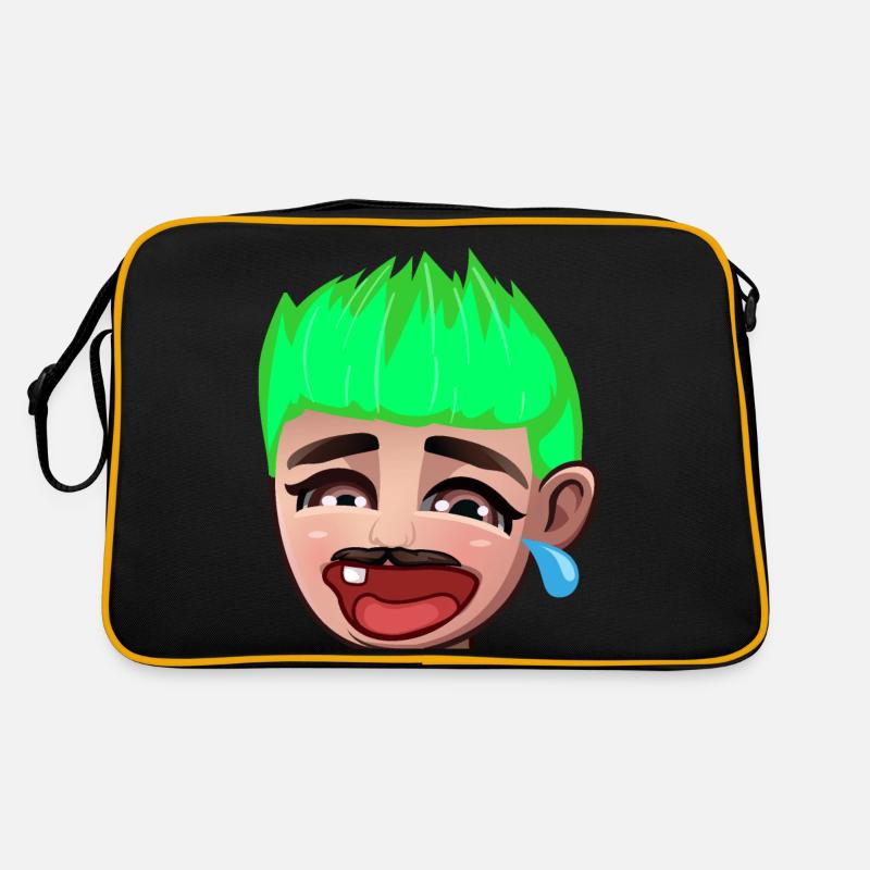 Der Kek - Retro Tasche - Schwarz/Gold