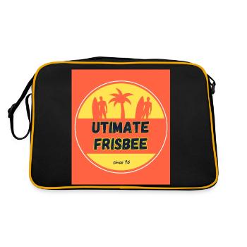 ulti beach 8 - Sac Retro - noir/or - Dos