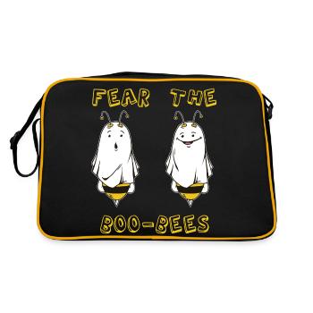 Fear The Boo-Bees-Halloween shirt-Halloween women - Retro Bag - black/gold - Back