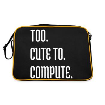 statement hacking coding hacking code - Retro Bag - black/gold - Back