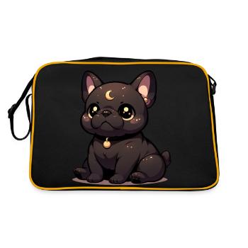 Tyran de la nuit étoilée - Sac Retro - noir/or - Dos