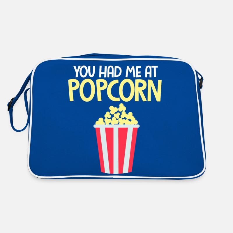 Vous m’avez eu au maïs soufflé pop-corn Sac Retro