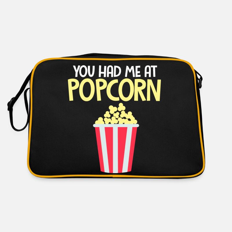 Vous m’avez eu au maïs soufflé pop-corn Sac Retro