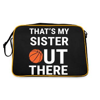 Basket-ball - Sac Retro - noir/or - Dos