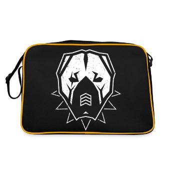 Kangal - Sac Retro - noir/or - Dos