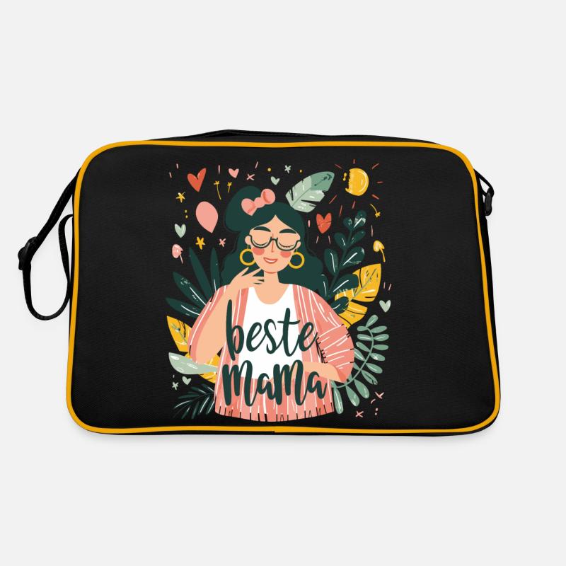 Beste Mama Muttertag Retro Tasche