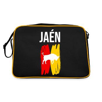 Jaén Souvenir - Sac Retro - noir/or - Dos
