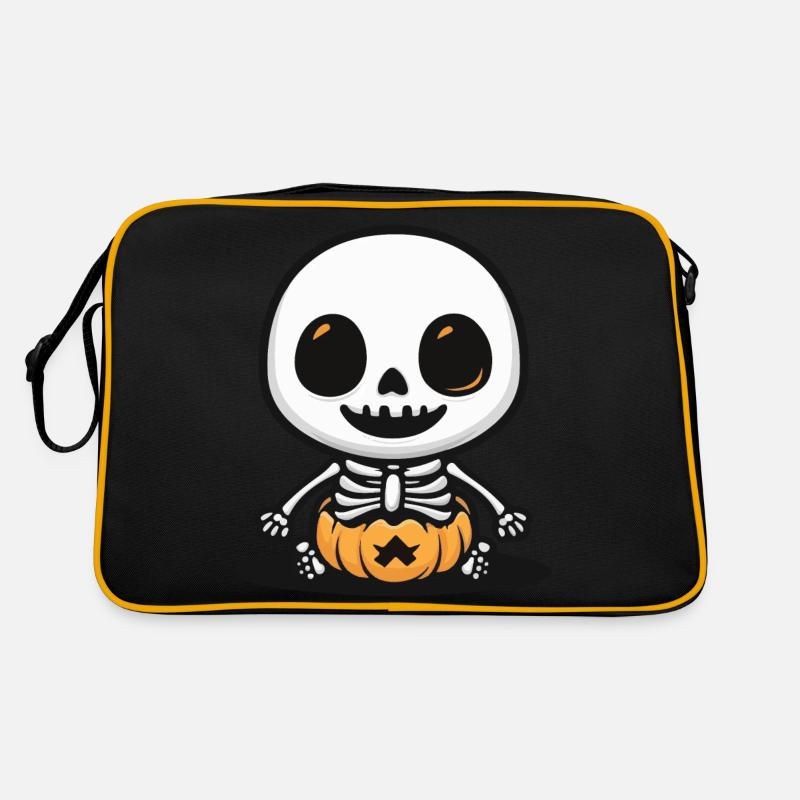 Squelette Halloween Sac Retro