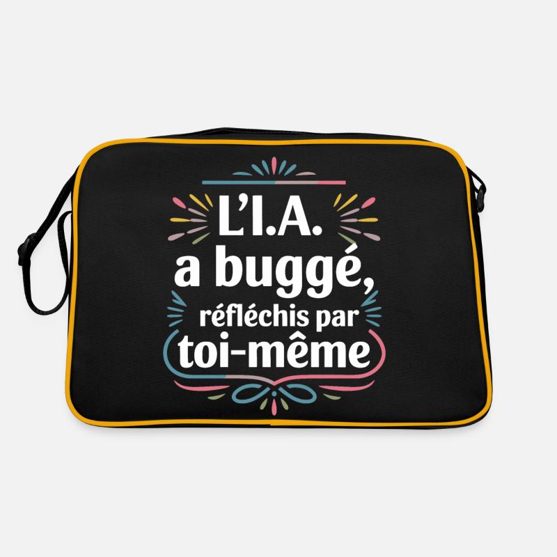 L'IA a buggé, réfléchis par toi-même Sac Retro
