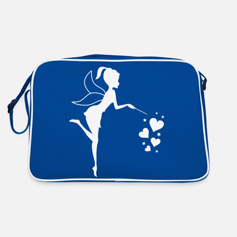 fee elfe herzen Retro Tasche